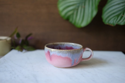 Pink Flux - Cappuccino Mug