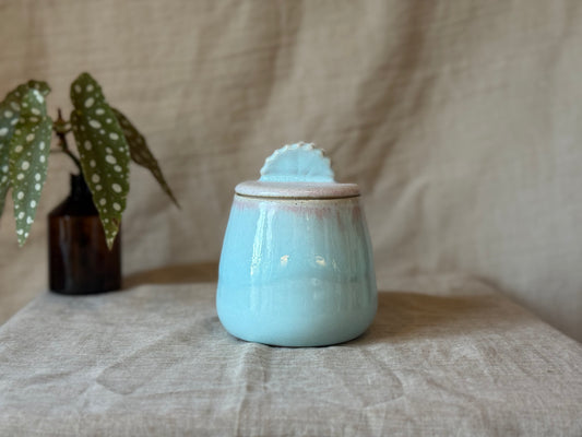 Blue Lagoon - Lidded Jar