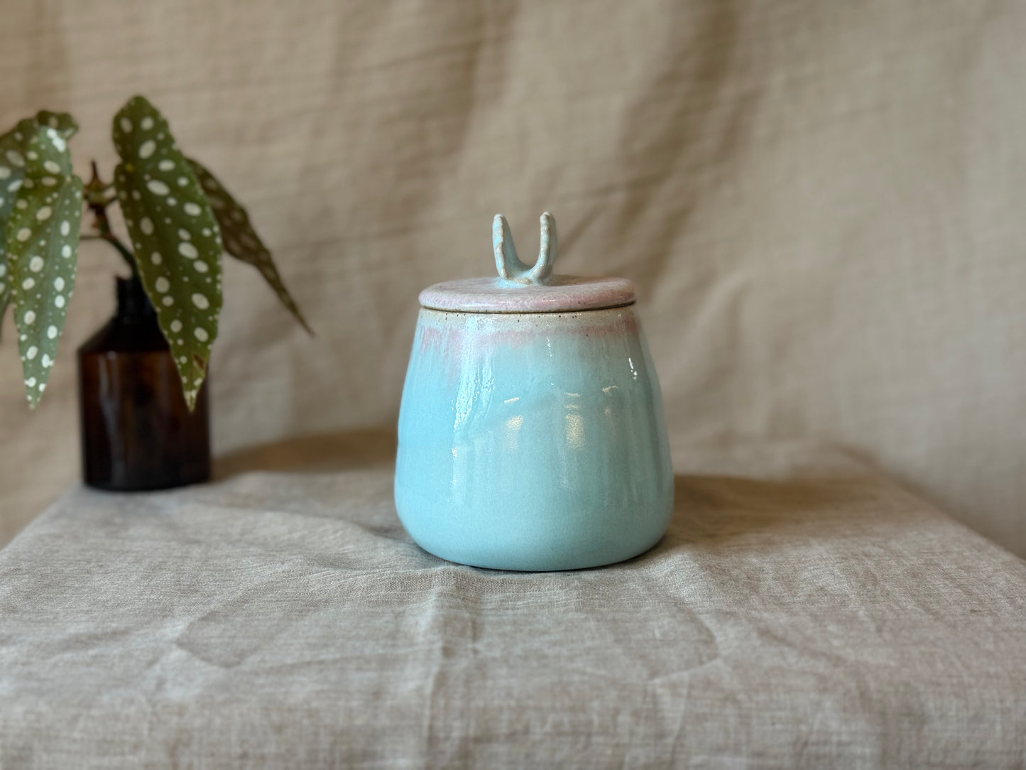 Blue Lagoon - Lidded Jar