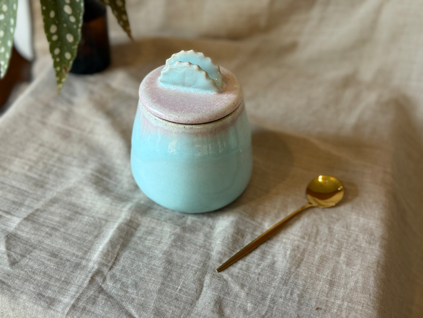Blue Lagoon - Lidded Jar