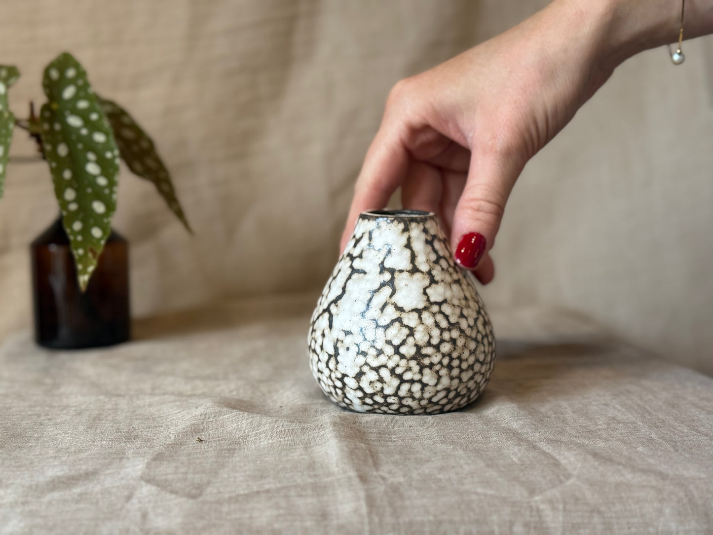 Dimpled - Bud Vase