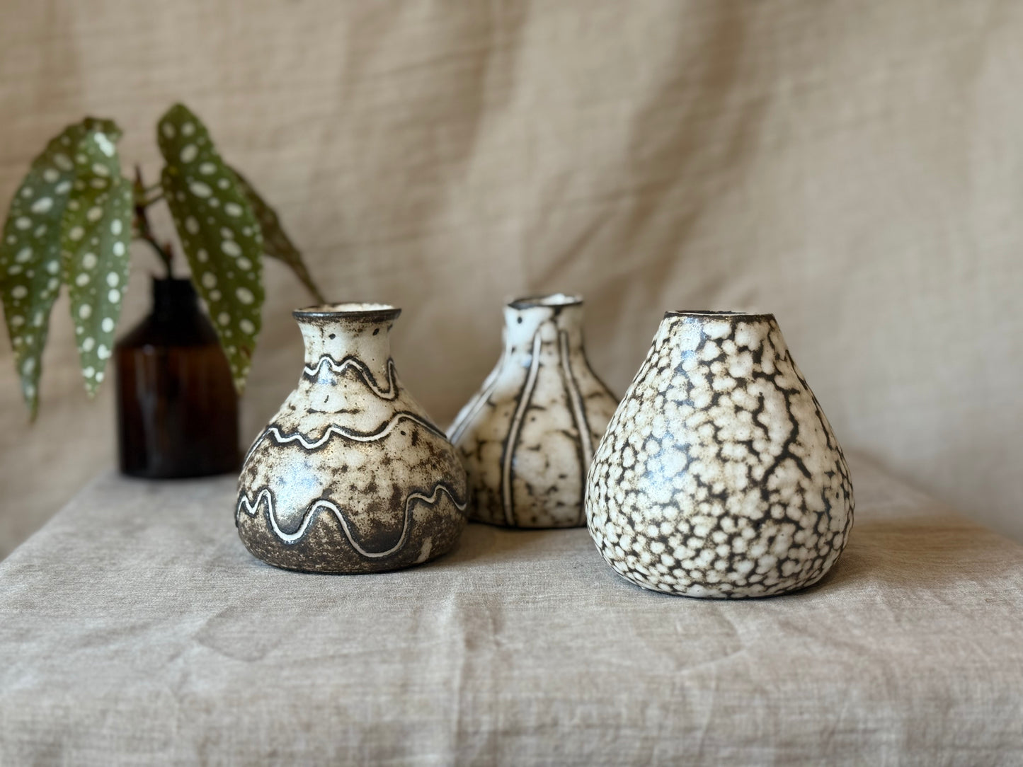 Dimpled - Bud Vase