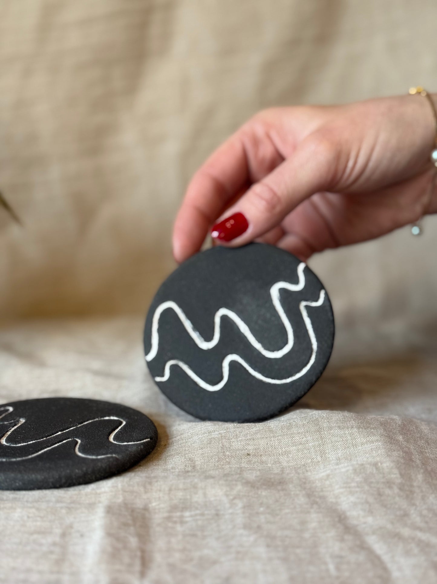 Abstract - Set of 2 Coasters