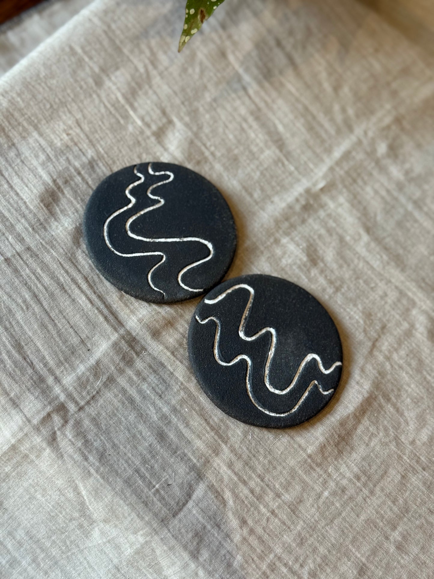 Abstract - Set of 2 Coasters