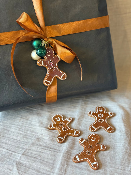 Christmas Gift Topper - Gingerbread Man